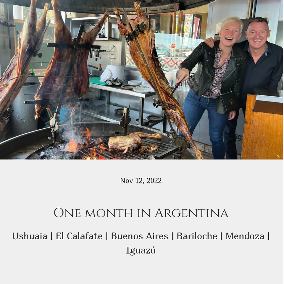 One month in Argentina