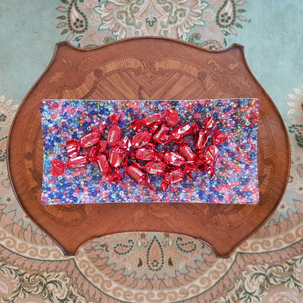 Thumbnail: Beads Serving Dish