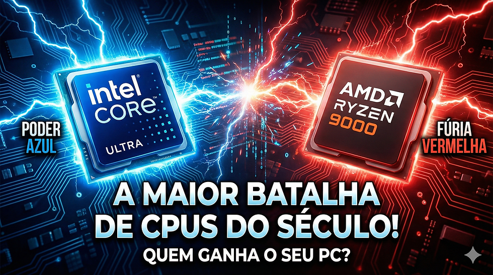 Core Ultra 9 285K vs. Ryzen 9 9950X: Qual é o Melhor Processador Topo de Linha de 2025?