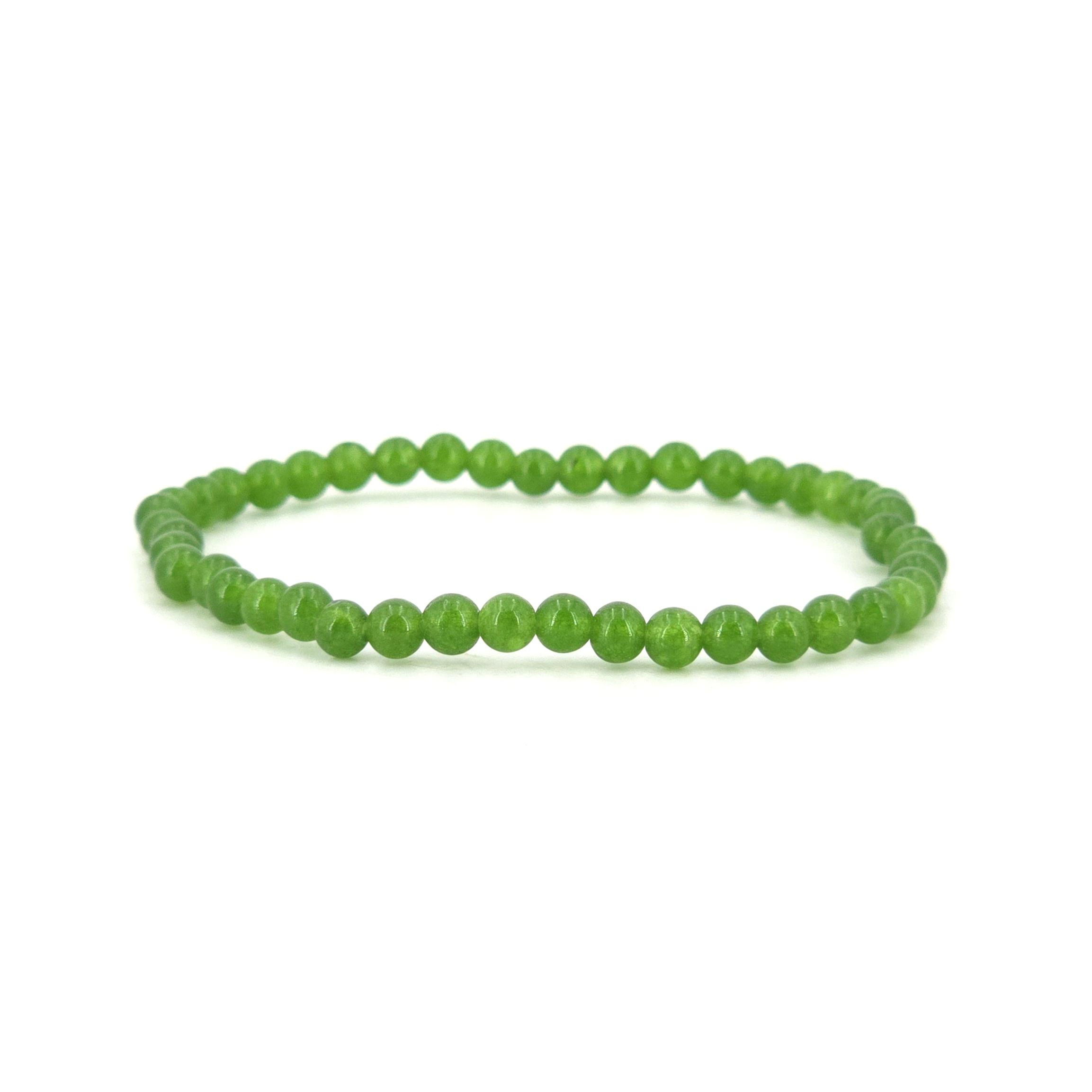 Bracelets en Jade 4mm