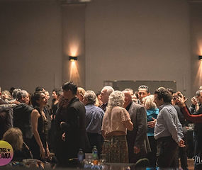 Milonga Gente Amiga in its new location, Salón Canning