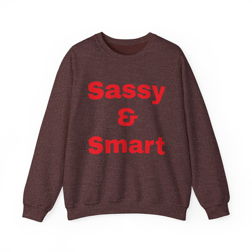 Sassy and Smart Crewneck Sweatshirt | Dr. Andrea Curry