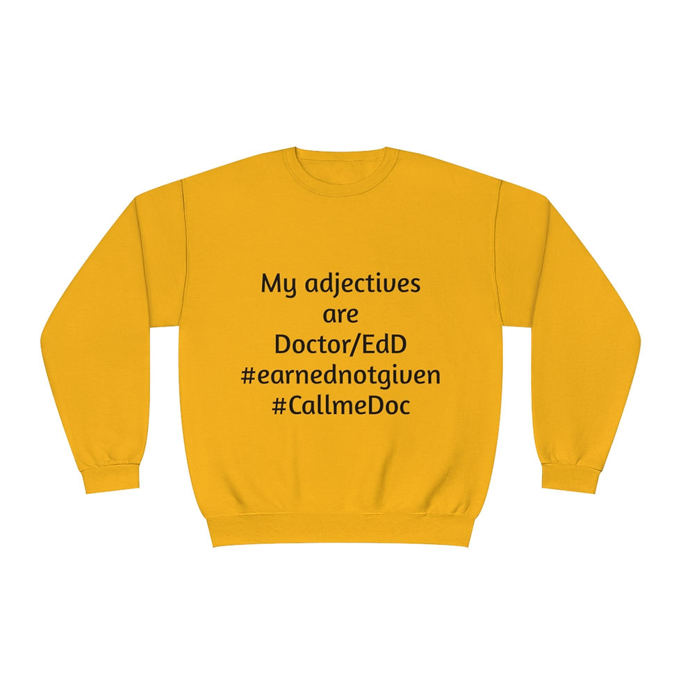 Thumbnail: My Adjectives Are Unisex NuBlend® Crewneck Sweatshirt
