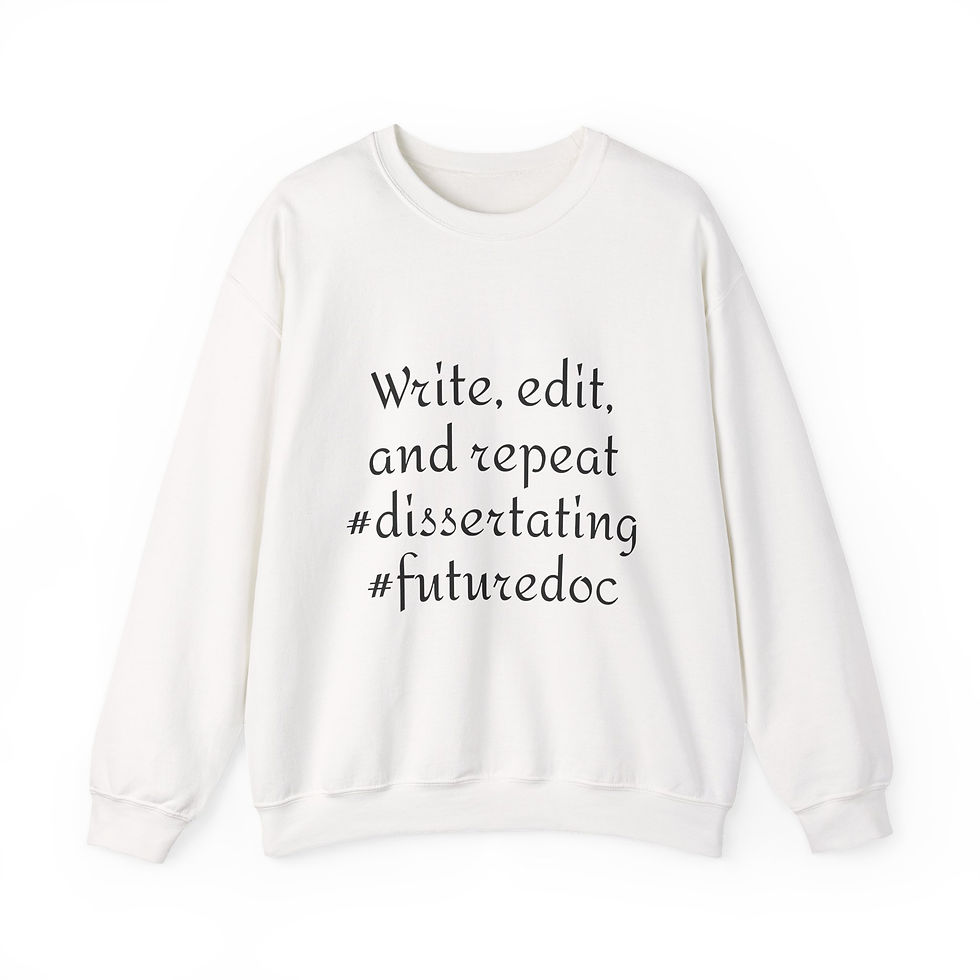 Thumbnail: Write, Edit, and Repeat Crewneck Sweatshirt