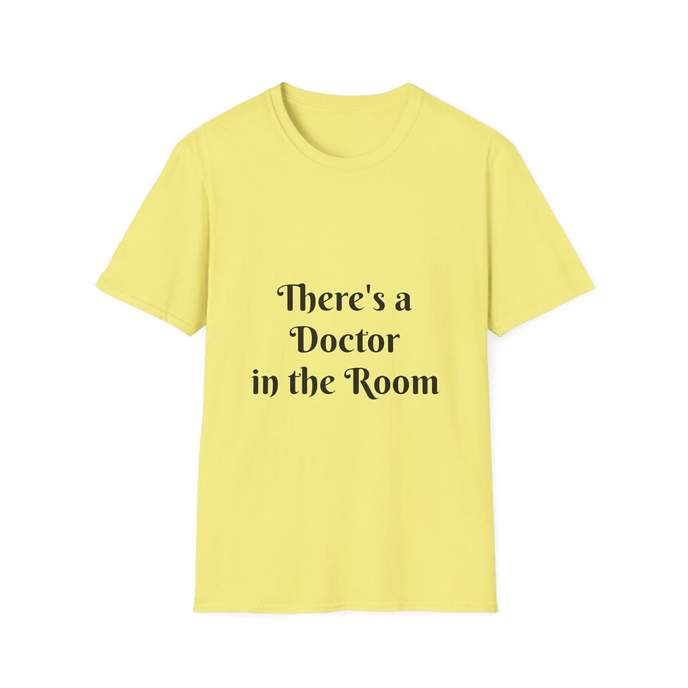 Miniatura: Doctor in the Room Unisex Softstyle T-Shirt