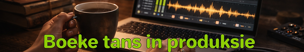 Afrikaans audiobook production