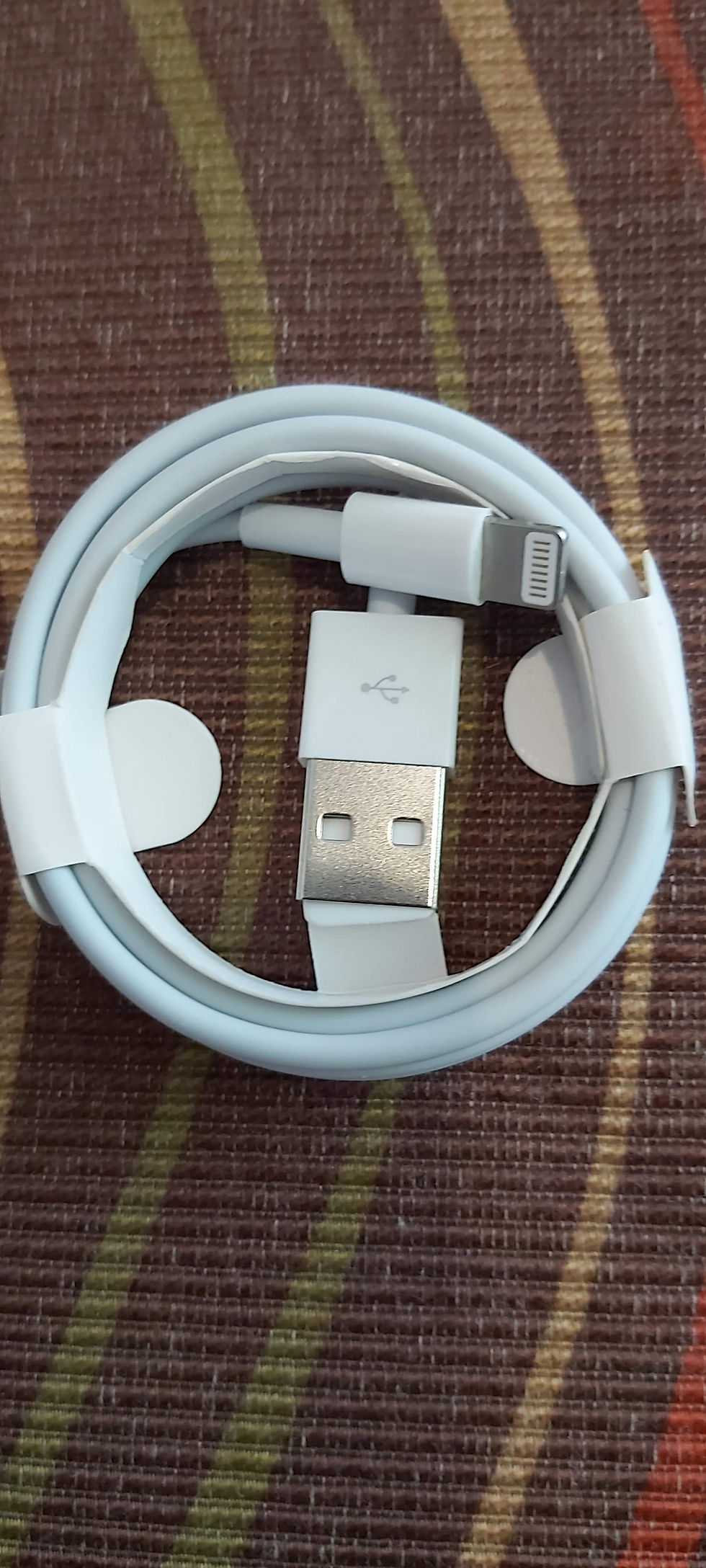 Miniatura: Cable y cabezal para iphone muy buena calidad color blanco