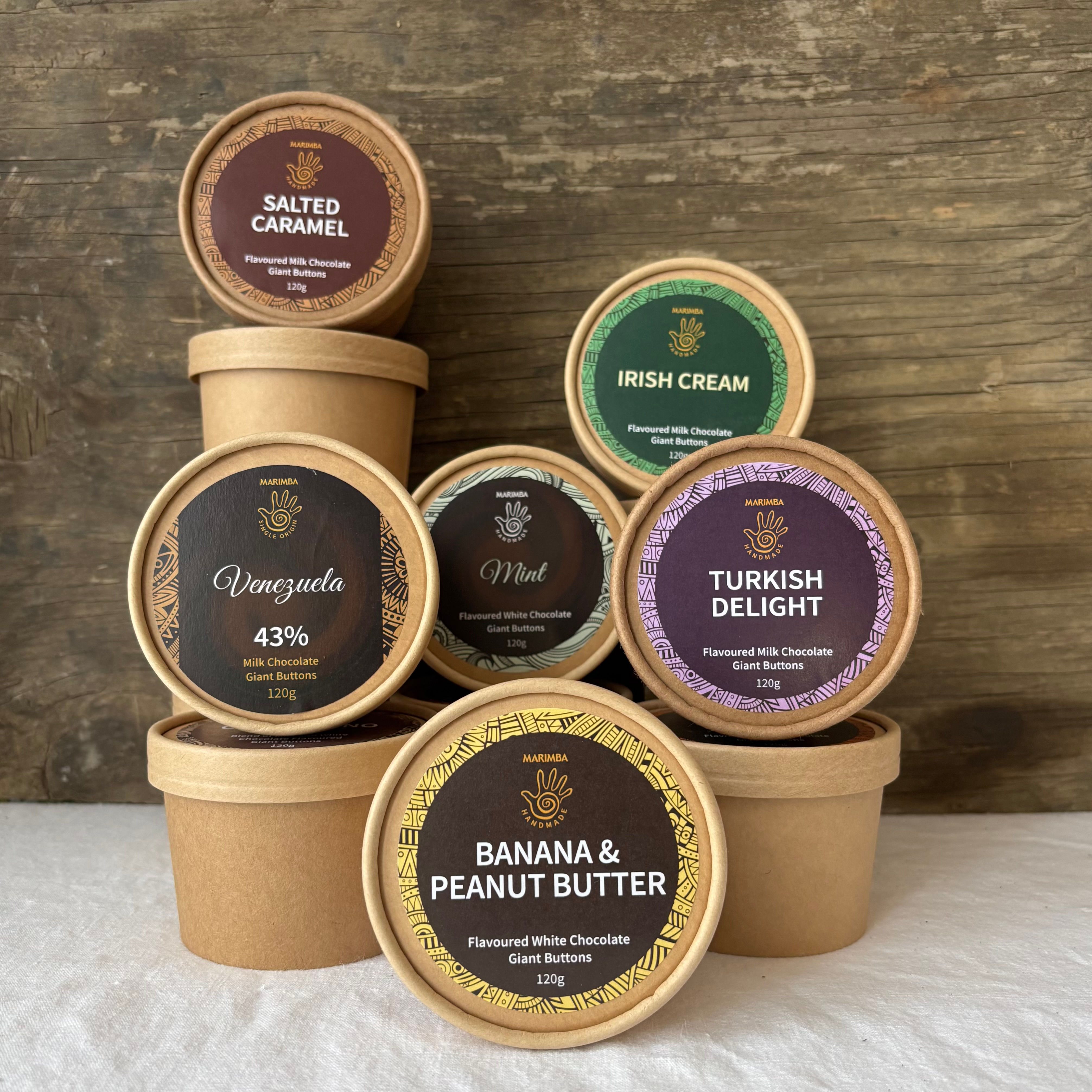 Marimba Giant Chocolate Buttons