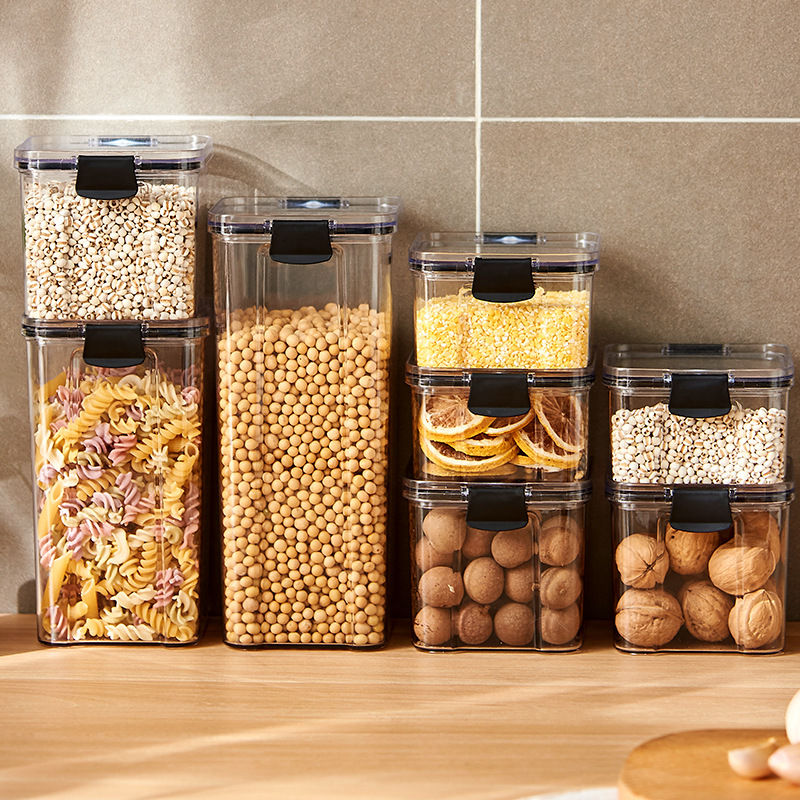 ReyClear airtight food storage containers for organised kitchen cupboards