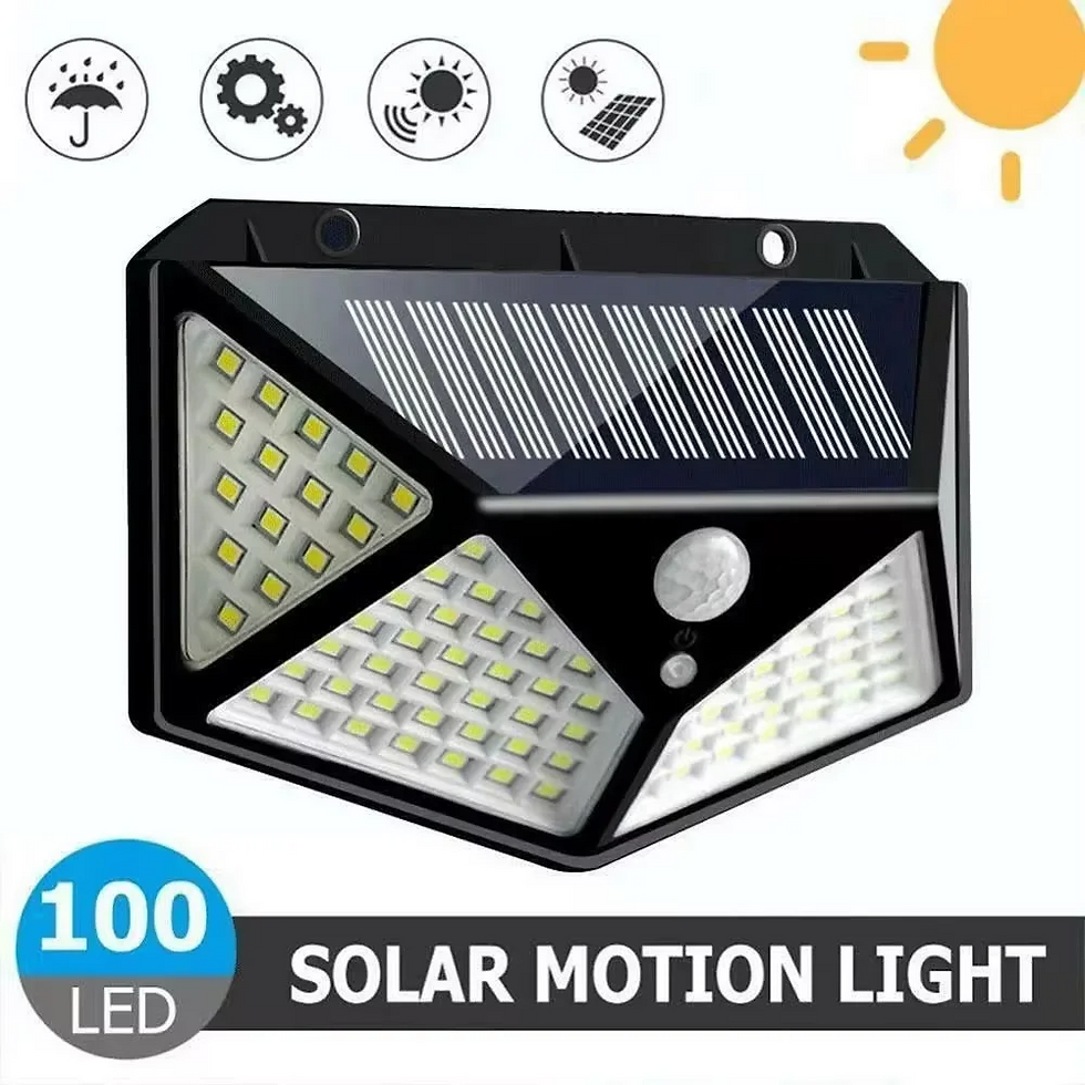 ReySolar motion sensor outdoor light with 100 LEDs