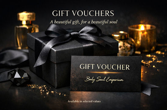 Luxurious gift vouchers for a beautiful 