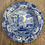 Thumbnail: Pair of Antique 19th C Spode Blue Italian Transferware Dinner Plates c 1820s