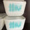 Thumbnail: Set of 3 Vintage Pyrex Amish Butterprint Fridge Dishes Butter Dish