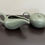 Thumbnail: Vintage Russel Wright American Modern Cedar Green Creamer and Sugar Bowl