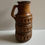 Thumbnail: Vintage MCM West German Scheurich 429-26 Pottery Tundra Vase