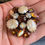 Thumbnail: Vintage Regency Jewels Brooch and Earrings Baroque Pearl AB Topaz Rhinestones