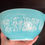 Thumbnail: Vintage Pyrex Turquoise Amish Butterprint Cinderella Mixing Bowl Set
