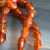 Thumbnail: Antique Faceted Amber Bead Necklace