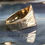 Thumbnail: Mens or Ladies Vintage 10K Gold Initial Signet Ring
