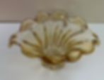 Thumbnail: Vintage Yellow Murano Italian Art Glass Bowl Vase