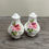 Thumbnail: Vintage Royal Albert American Beauty Salt and Pepper Shakers