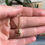 Thumbnail: Vintage 10K Gold Hope Faith and Charity Charm or Pendant