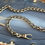 Thumbnail: Antique Victorian Textured White Metal Watch Fob Layering Chain