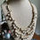 Thumbnail: Vintage Stella & Dot Kimberly Gold Tone France Pearls Statement Bib Necklace