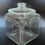 Thumbnail: Square Vintage Glass Planter's Peanut Counter Advertising General Store Jar