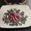 Thumbnail: Vintage 1950s or 60s Beaded Floral Needlepoint Adele Wicker Basket Lucite Purse