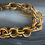 Thumbnail: Vintage Ladies 1/20th 12K Gold Filled Heavy Double Link Bracelet