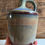 Thumbnail: Vintage Canadian Studio Pottery Finger Whiskey Jug Signed Clark
