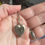 Thumbnail: Vintage 10K Gold Filled on Sterling Heart Shaped Photo Locket