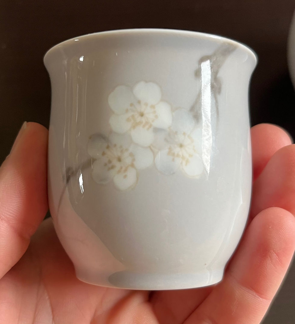Thumbnail: Bing & Grondahl Denmark Apple Blossom Vases