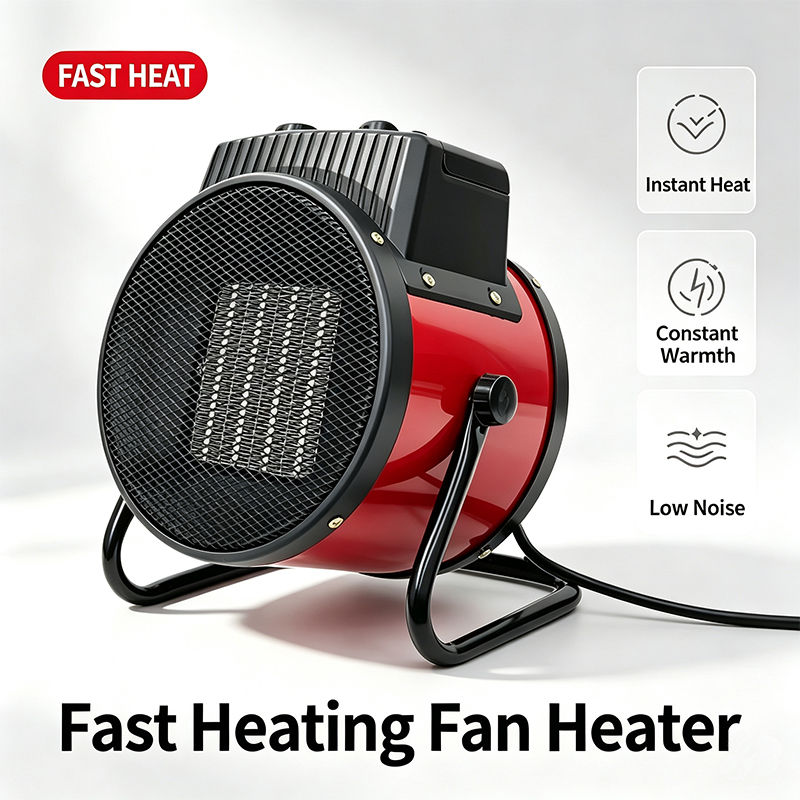3000W Portable Electric Space Heater with Fan Adjustable Thermostat 2 Heat Sett
