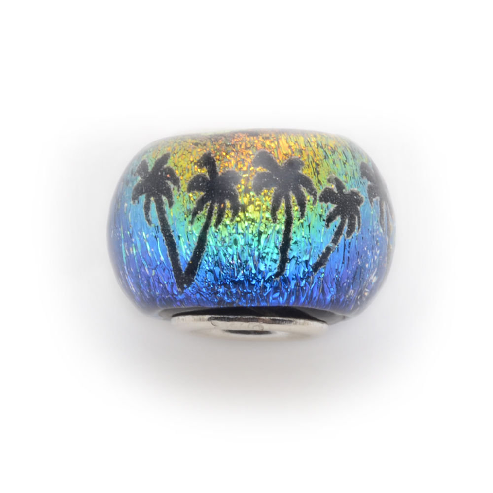 Glass Bead | Palms - Sunset