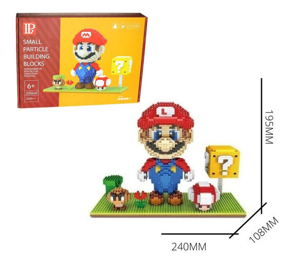 Juguete para armar Super Mario Bros set mini blocks