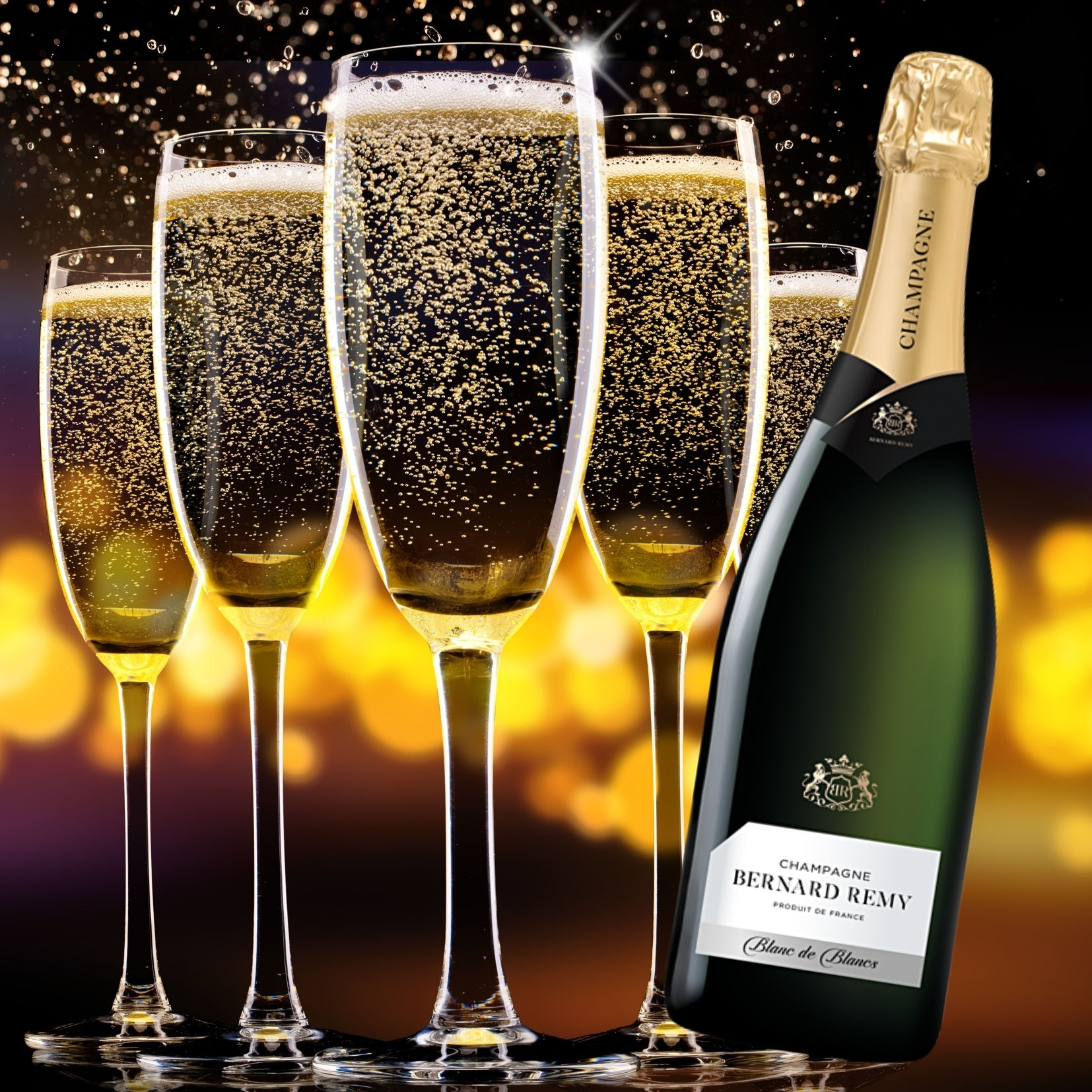 Bottle of Champagne Bernard Remy 37cl