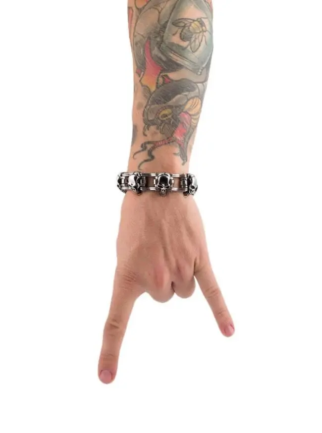 Thumbnail: Motorcycle Chain Bracelet