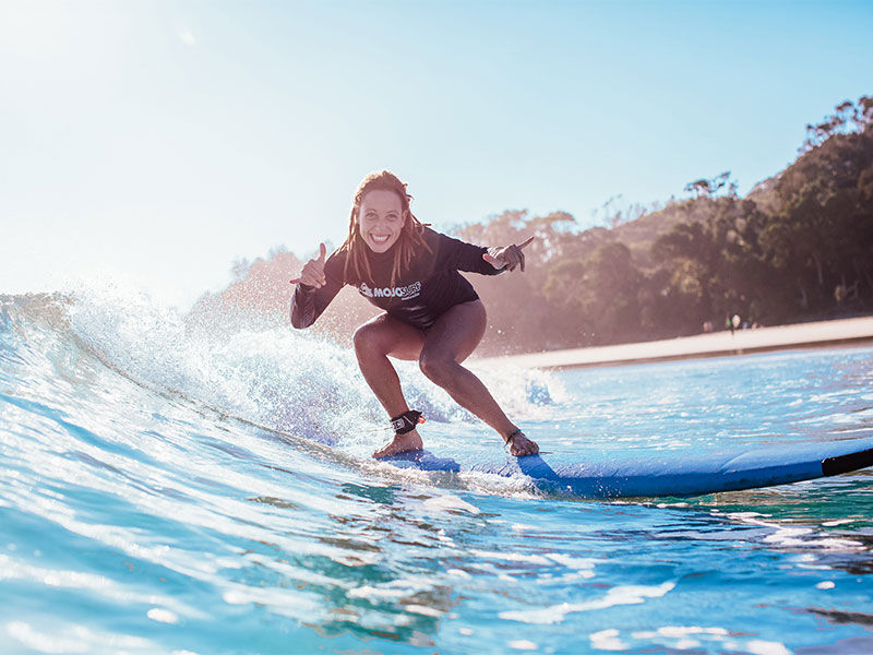 Thumbnail: Half Day Mojo Surf Lesson in Bryon Bay