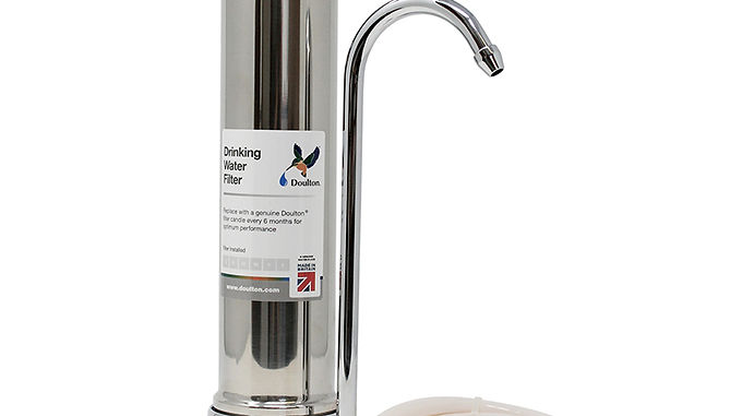 Doulton HCS Inox ox + Ultracarb ™ Countertop Filter
