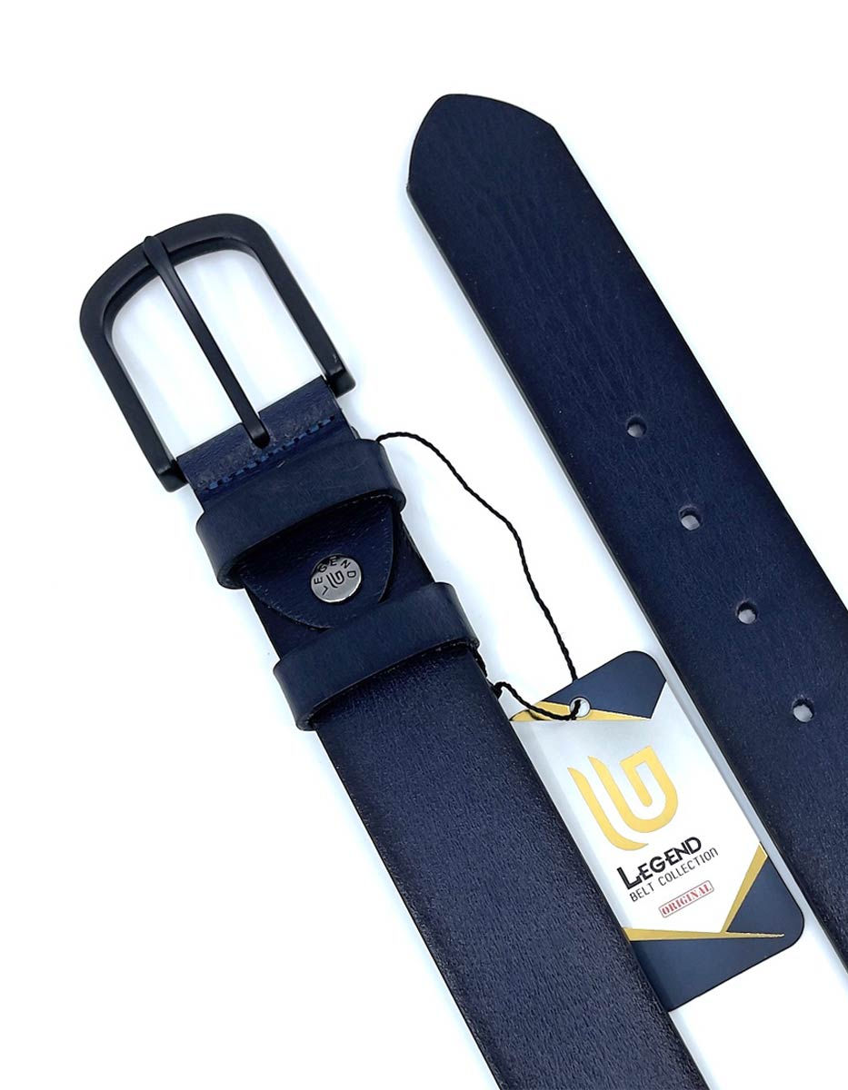 Μικρογραφία: ΖΩΝΗ ΔΕΡΜΑΤΙΝΗ 4 CM DARK BLUE 4 CM L-101-A