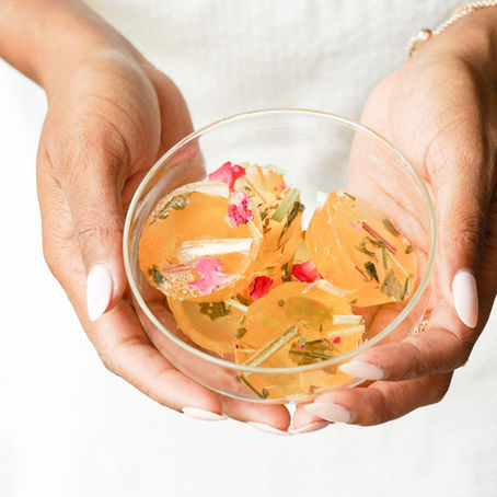 Champagne Jello Dessert Bites