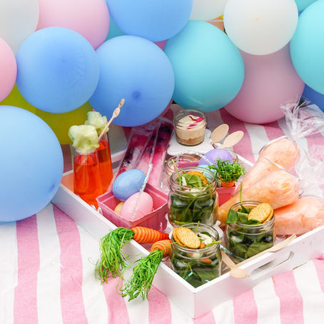 How to set up a Backyard Easter Picnic