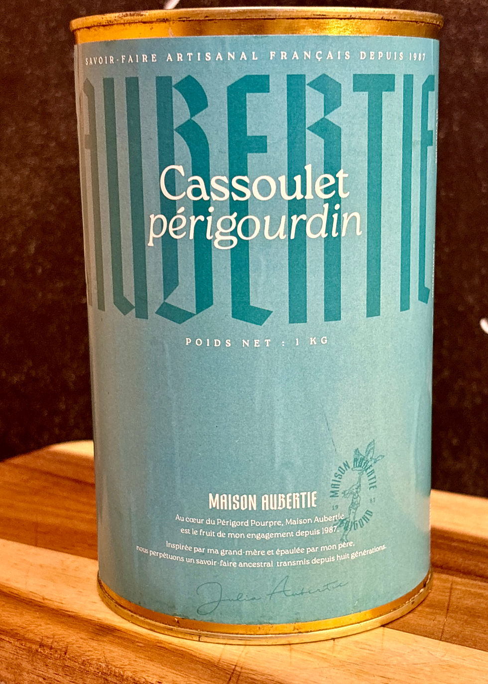 Miniature : Cassoulet au Confit de Canard 1kg