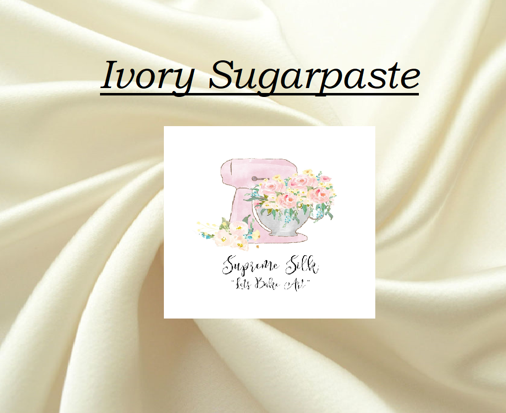 Supreme Silk Ivory Sugar Paste
