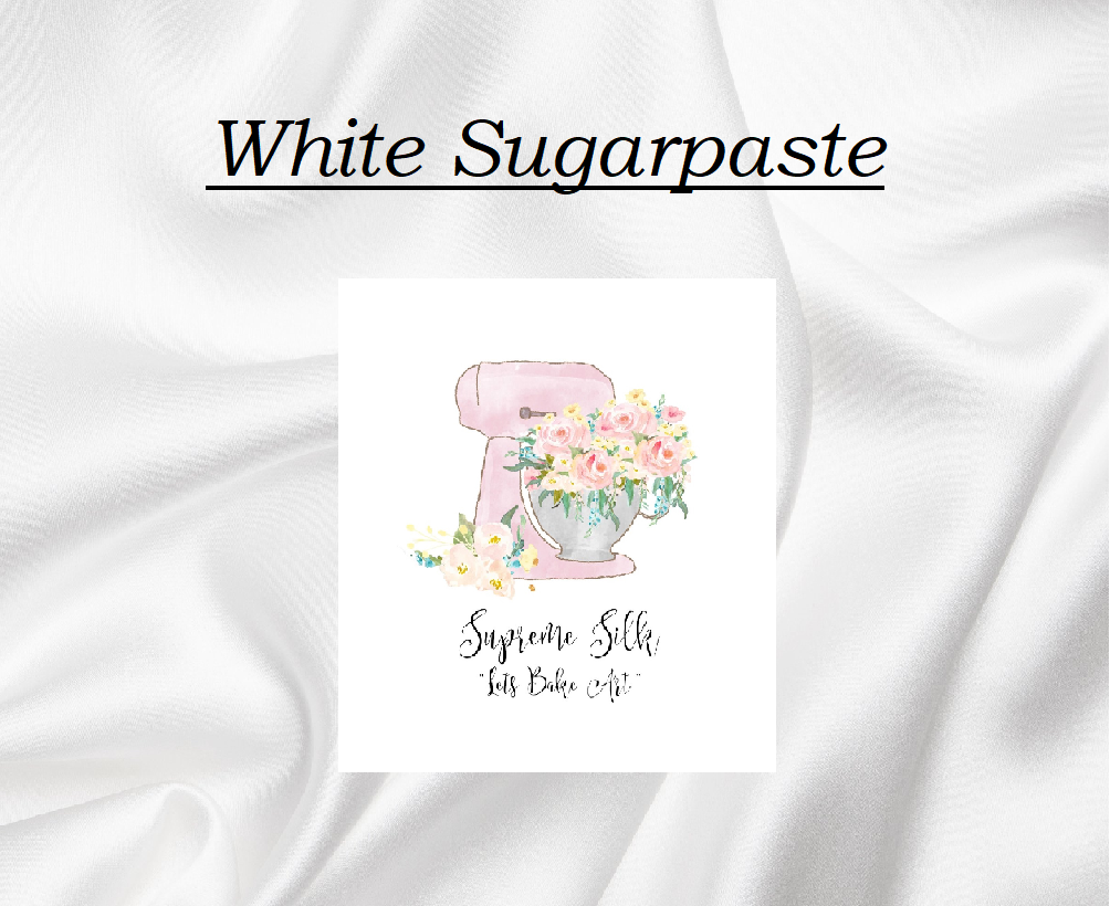 Supreme Silk White Sugar Paste