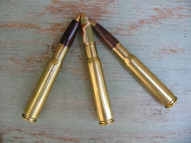 50 Caliber Twist Pens