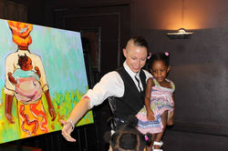 Painting by Sarah Rowan Dahl