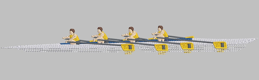 Front design for a 4x with Sleeve Stitching